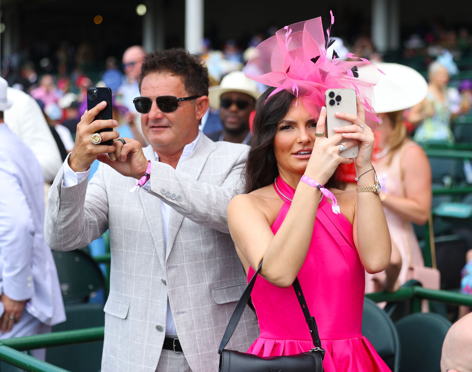 People take videos at Churchill.JPG